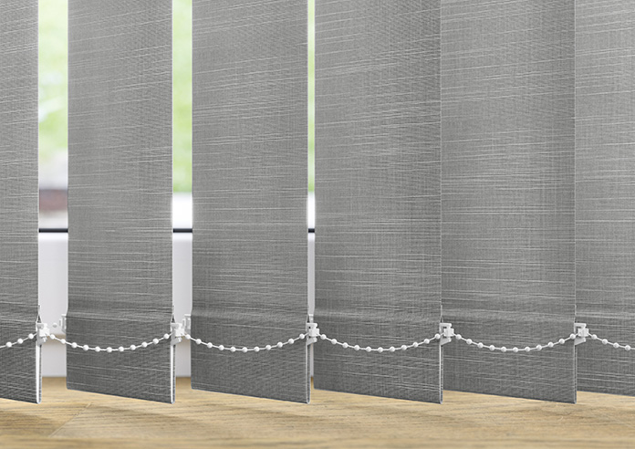 Amalfi, Stormcloud Grey - Vertical Blind - Image 4